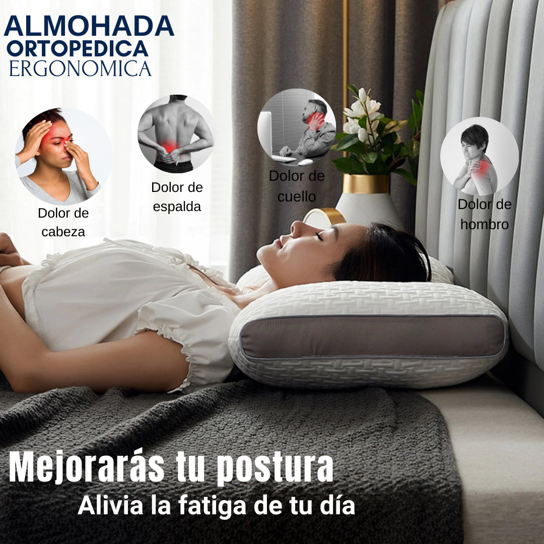 CerviCare® Almohada Ortopedica Promo 2x1🎁