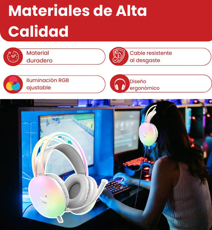 Audifonos Rainbow Gamer® Onikuma X25