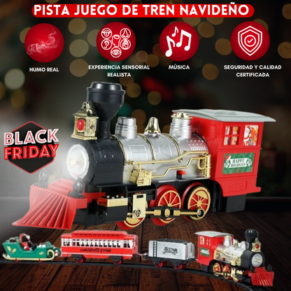 SantaRail® Juego de Tren Navideño