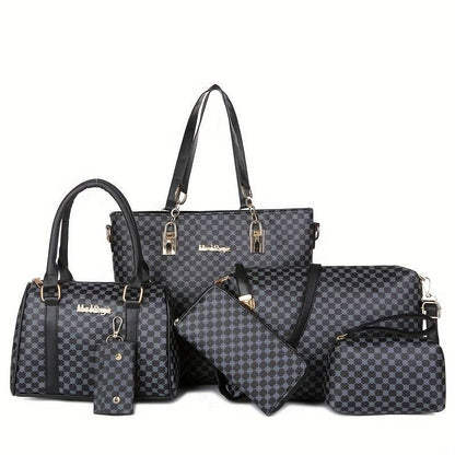 SET DE 6 BOLSOS PARA MUJER