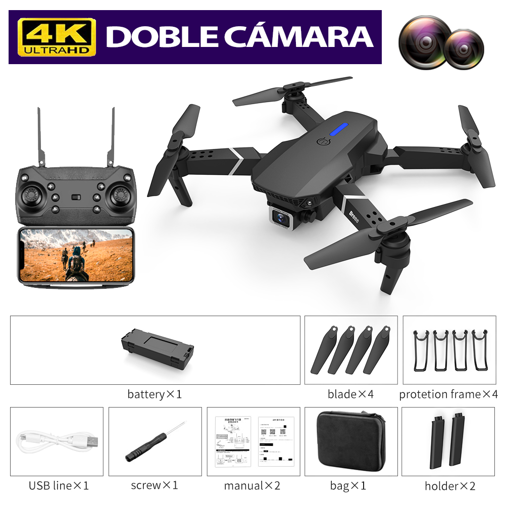 FlyDrone™ Camara Full HD 4K